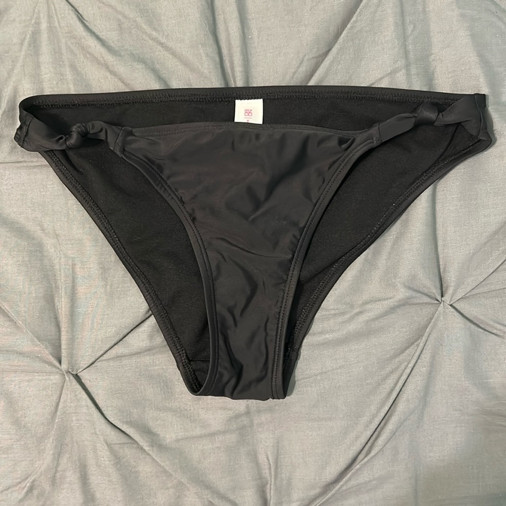 Black swim suit bottoms